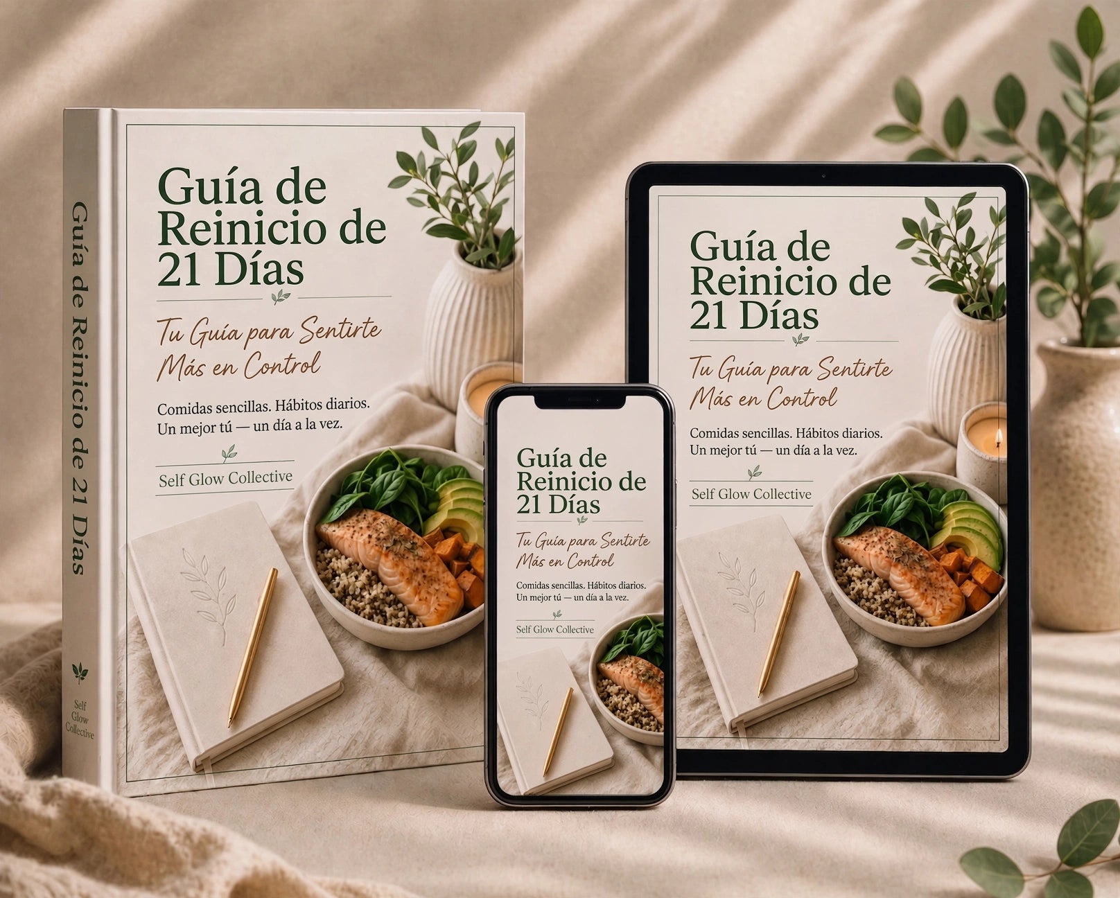 Guía de 21 Días para Tu Bienestar: Incluye Kit de Emergencia Anti-Estrés GRATIS y Rastreador de Progreso de 21 Días